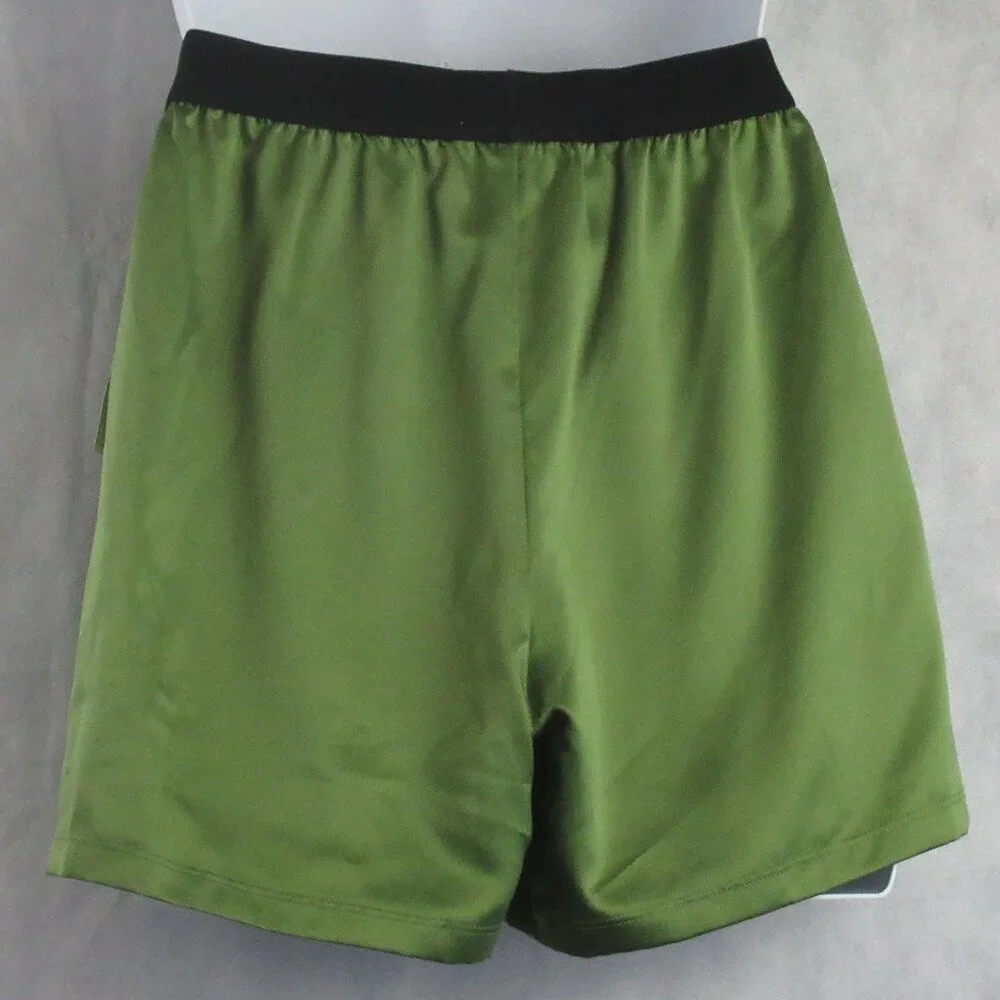 INC Men's 1-Pack Boxer Shorts Underwear, Olive Green, Small